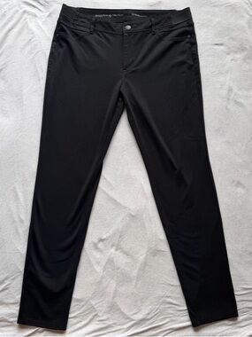 Vera Wang Black Slim Stretch Trousers
